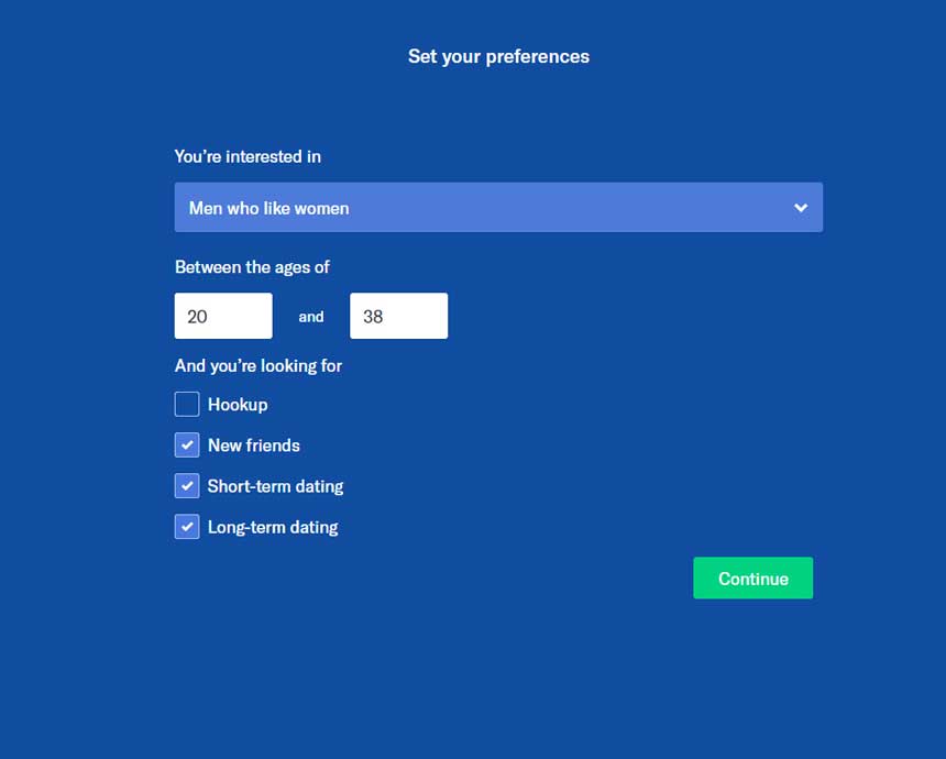 How to sign up in OkCupid.